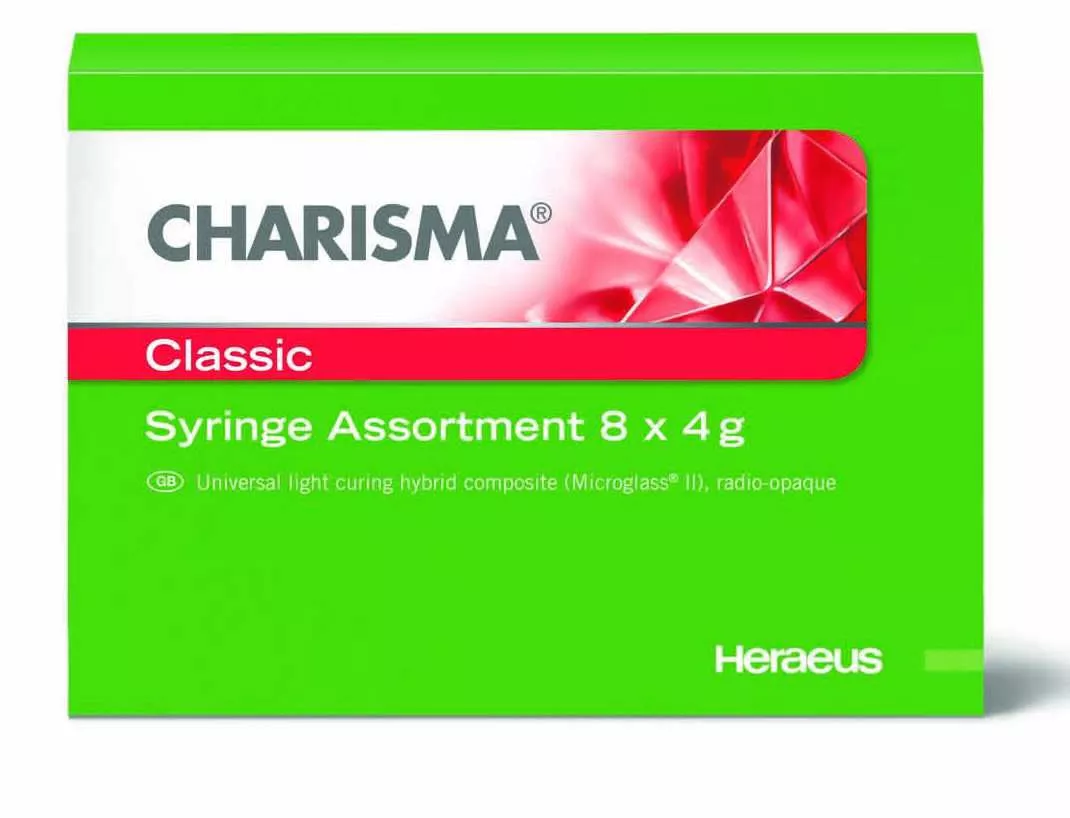 Микрогибридный материал Charisma Classic Syr Assortment (8 х 4г)