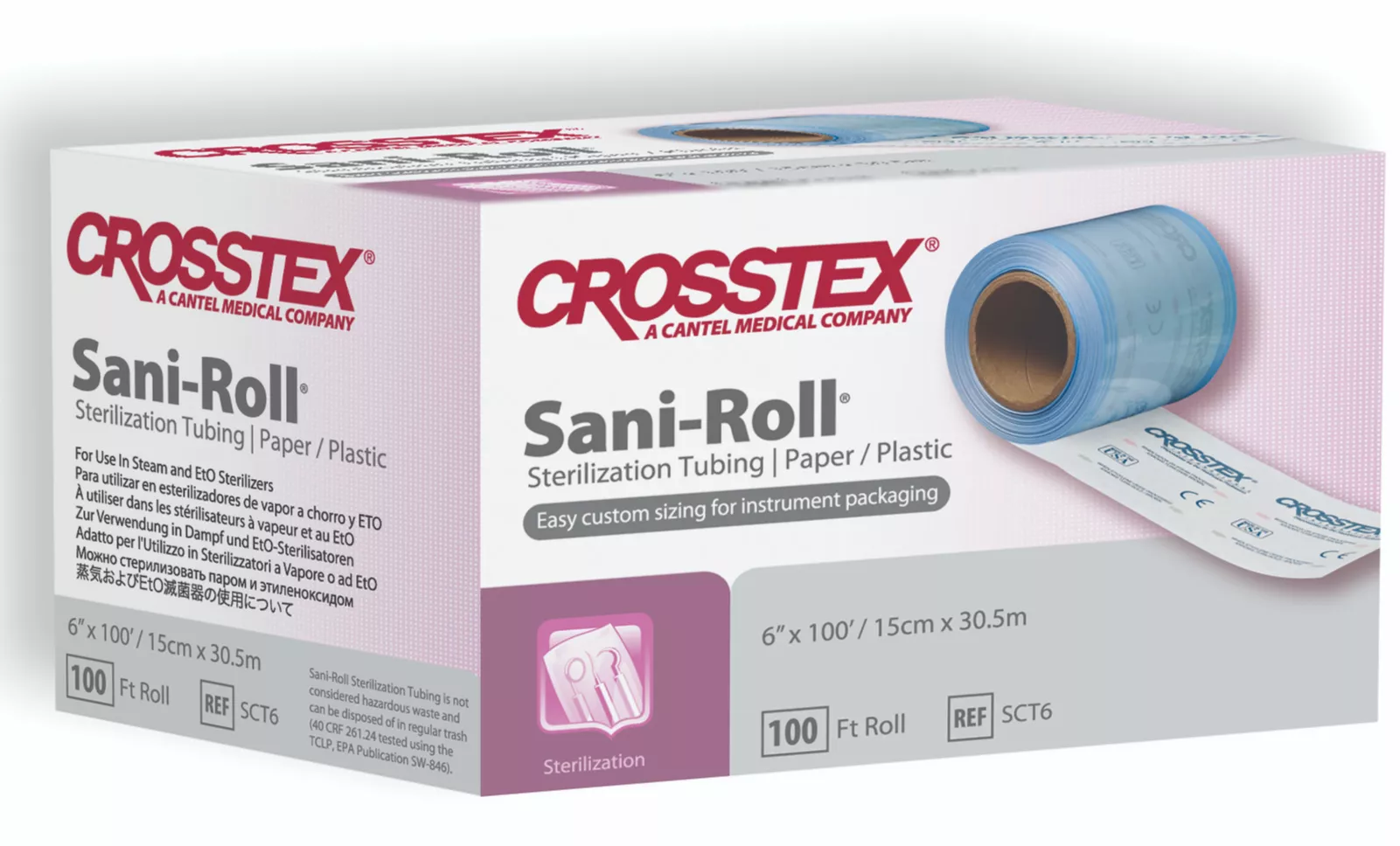 Рулоны для стерилизации Sani-Roll 15см. x 30м.