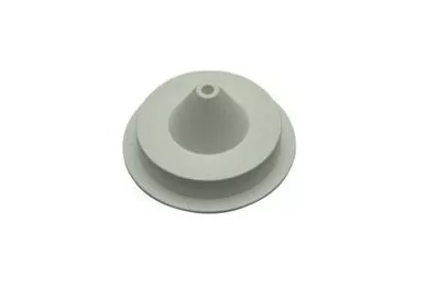 Base Plate Round, размер 3 - пластиковое основание с воронкой для литья, белый цвет