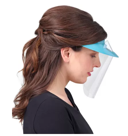 Экраны защитные для лица с козырьком из пластмассы OP-D-OP FACE SHIELD (II)