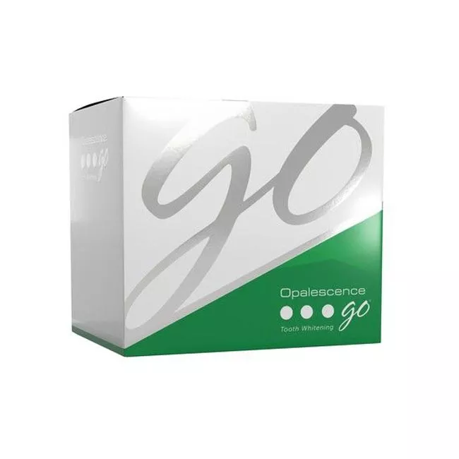 Opalescence Go 6% HP Mint - гель для отбеливания зубов  в готовых капах со вкусом мяты, 4 блистера