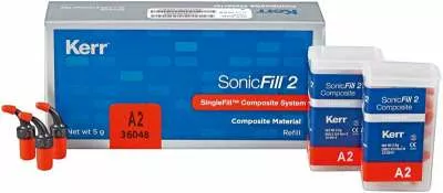 SONICFILL (СОНИКФИЛЛ) композитная система для объёмного пломбирования А1, 0,25 г., 20 шт.