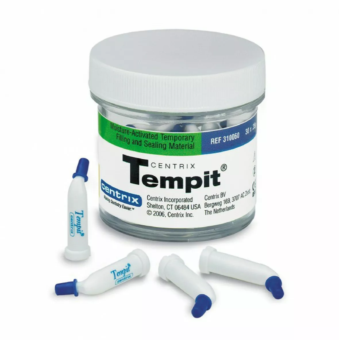 Tempit  Влагоотверждаемый материал для временного пломбирования и герметизации