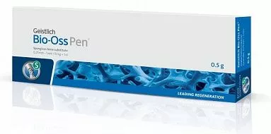 BIO-OSS PEN натуральный костнозамещающий материал в апликаторе, 0,5 г., 0,25 - 1 мм., размер S