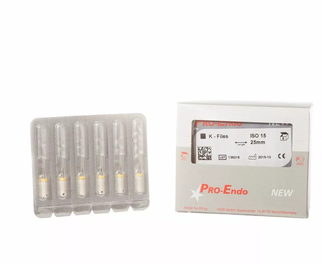 PRO-ENDO K-FILES ручные К-файлы  15  L25