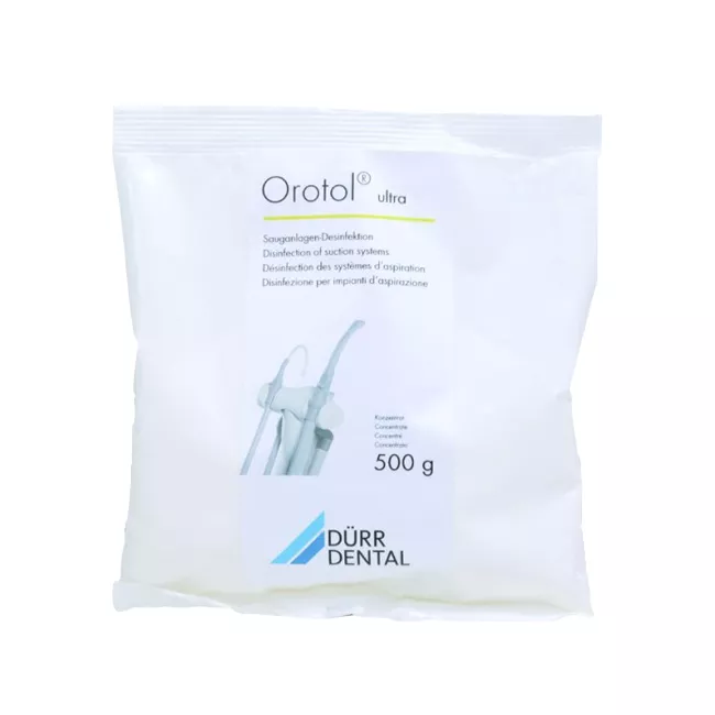 Orotol Ultra - порошок для очистки аспирационных систем, 0,5 кг