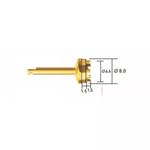 XRT 083025 - фреза трепанационная для открытого синус-лифтинга, диаметр 8,0 мм