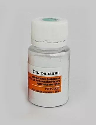 УЛЬТРОПАЛИН/Интенсив-дентин,Голубой/30 г