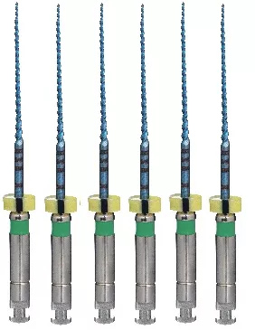 Машинные файлы, никель-титан, 6 шт. Eurofile DH-Files, 25мм, размер 06-35