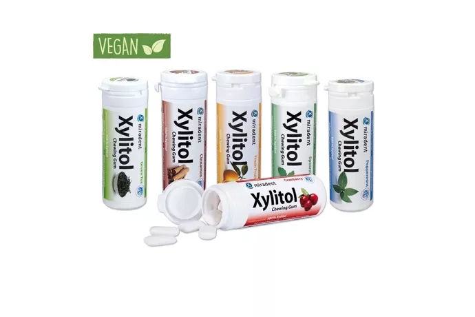 Жевательная резинка с ксилитом Xylitol Chewing Gum 30 шт, Cinnamon (корица)