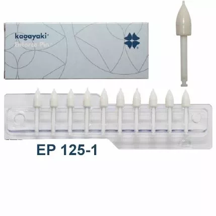 Энхенс полиры (пламя) (40 шт.), Enforce Pin 125, (белый), Kagayaki