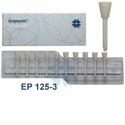 Энхенс полиры (чашка) (40 шт.), Enforce Pin 125, (белый), Kagayaki