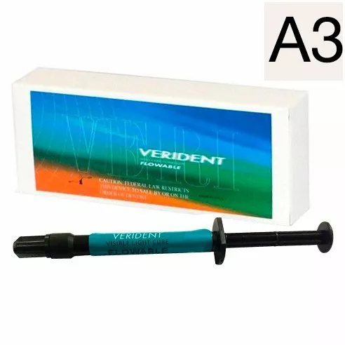 Жидкотекучий световой композит Verident Flow, A3, 2 гр.