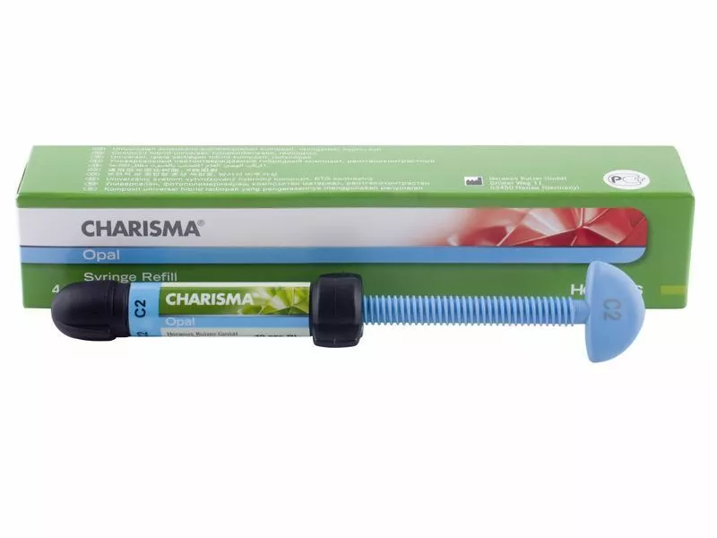 Светоотверждаемый композитный материал Сharisma opal, оттенок C2, 4 г.