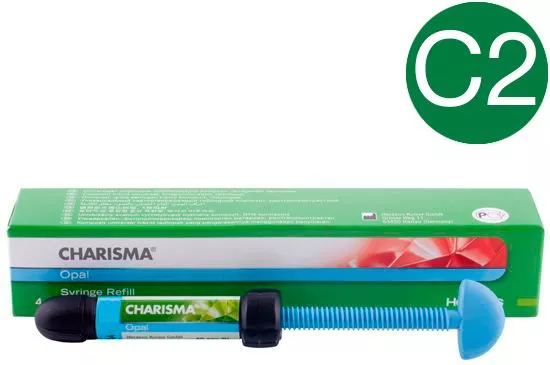 Светоотверждаемый композитный материал Сharisma opal, оттенок C2, 4 г.