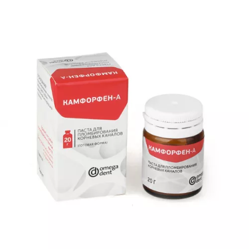 Камфорфен А паста 20 гр (Омега Дент)
