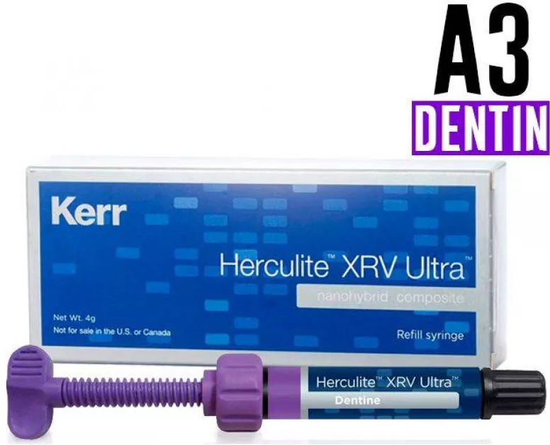 Herculite XRV Ultra дентин А3, композитный материал, 4 гр.