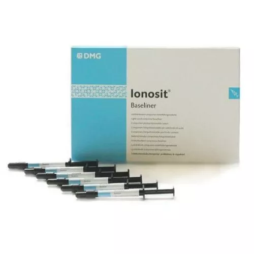 Светоотверждаемые компомерный прокладочный материал Ionosit baseliner, 6 шпр*1,5гр