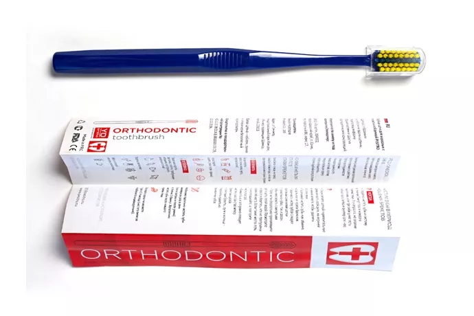 Ортодонтическая зубная щетка, Orthodontic toothbrush