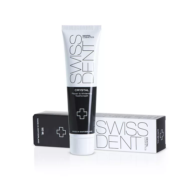 SWISSDENT CRYSTAL паста зубная для отбеливания, 50 мл.