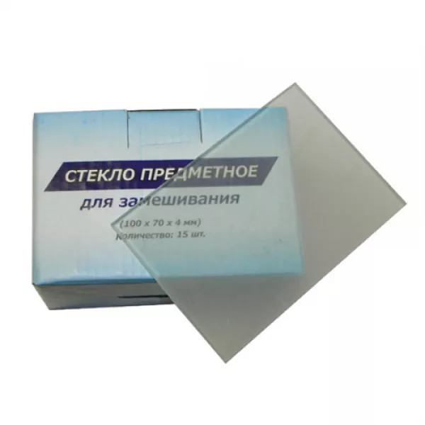Стекло для замешивания без лунок, 1 шт