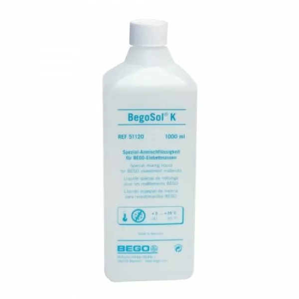 BegoSol K - жидкость для замешивания паковочных материалов, 1 л.