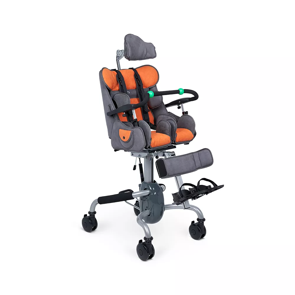 Кресло-коляска Fumagalli Mitico Expert Dentro Домашняя рама (M, Оранжевый)
