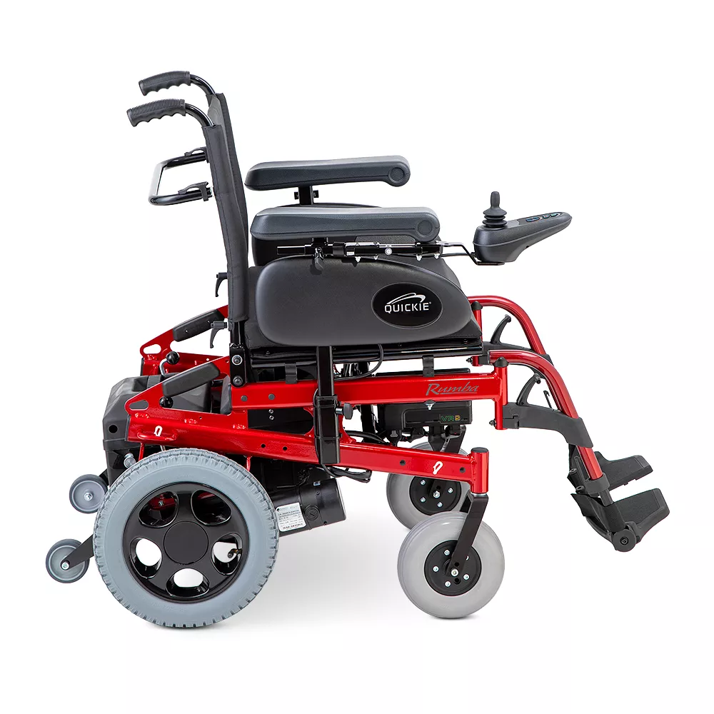 Кресло-коляска c электроприводом Sunrise Medical Rumba (электроколяска) пневматические колеса (42см) серая