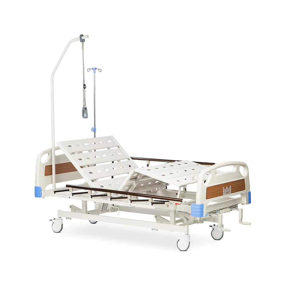 Кровать функциональная Армед SAE-106-B с принадлежностями (Четырехсекционная медицинская кровать)