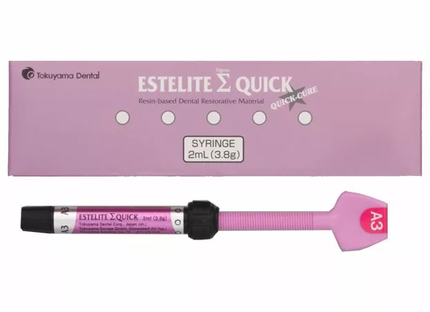 ESTELITE SIGMA QUICK (ЭСТЕЛАЙТ СИГМА КВИК) пломбировочный материал, шприц 3,8 г., цвет А4