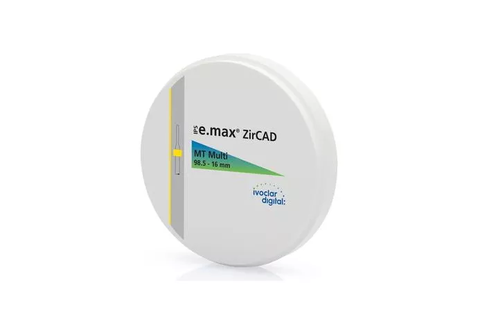 Диски из диоксида циркония IPS e.max ZirCAD MT Multi, Диск IPS e.max ZirCAD MT Multi 98 x 16 мм., BL1