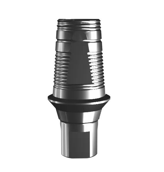 Основание титановое с фиксацией, аналог GEO, совместимо с STRAUMANN BONE LEVEL NC (1.3 мм), с винтом