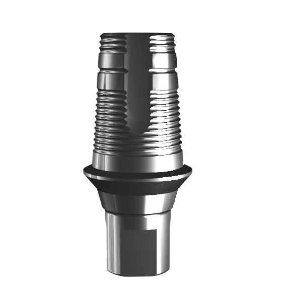 Основание титановое с фиксацией, аналог GEO, совместимо с STRAUMANN BONE LEVEL NC (1.3 мм), с винтом