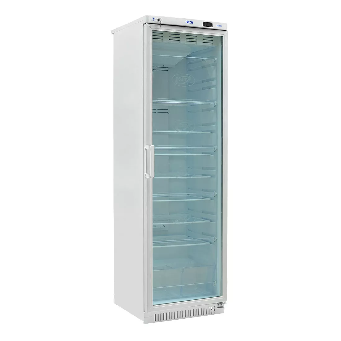 POZIS ХФ-400-3 - холодильник фармацевтический, прозрачная дверь, объем 400 л