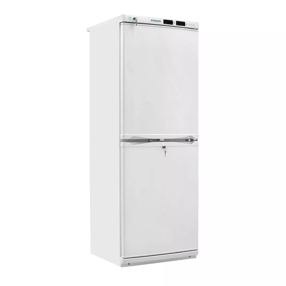 POZIS ХФД-280 - холодильник фармацевтический двухкамерный, металлическая дверь, объем 280 л