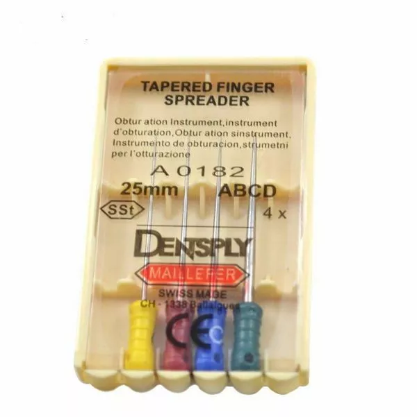 SPREADER (СПРЕДЕР) DENTSPLY L 25 10 эндодонтический инструмент, 4 шт.
