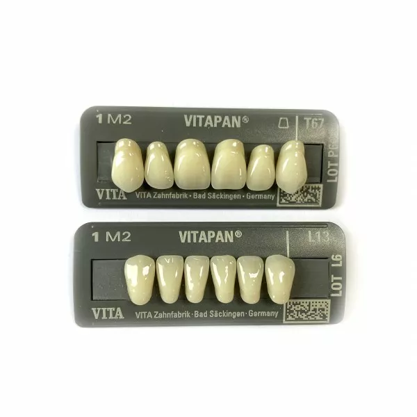 Гарнитур фронтальных зубов Vitapan, 6 штук