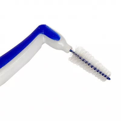 Межзубные щетки (ершики) для чистки зубов с пластиковой ручкой Pesitro L-type код 510-301