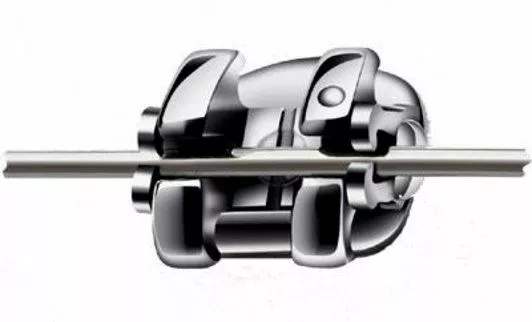 Брекет металлический самолигирующийся SmartClip MBT .022 LR3 с крючком (3M)