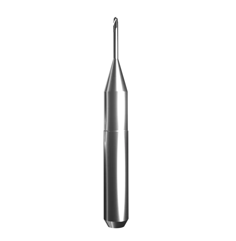Фреза d1.2 D6 l10 L50 Z2 для Ti/CoCr, для станков ZirkonZahn