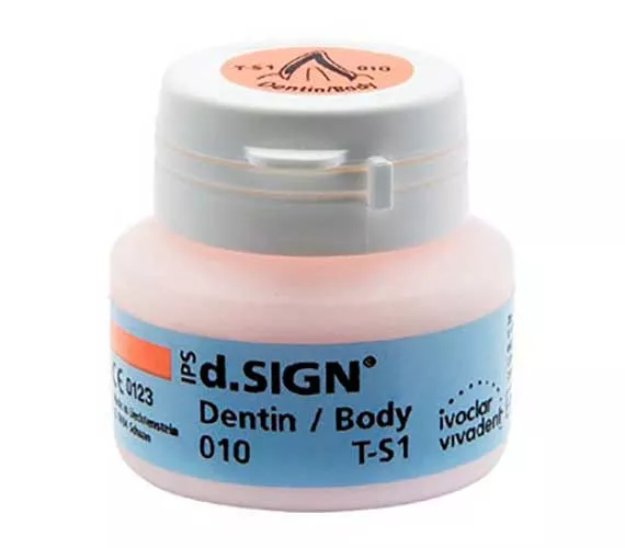 IPS d.SIGN DENTIN 230 стеклокерамическая масса, дентин, 20 г.
