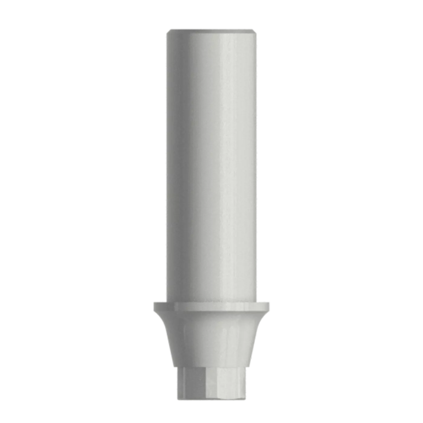 Абатмент пластиковый (из беззольной пластмассы), совместим с NOBEL CONICAL CONNECTION ⌀ 4,3/5,0, с винтом