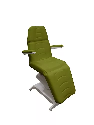 Косметологическое кресло "Ондеви-4", 4 электропривода, откидные подлокотники, беспроводной пульт управления
