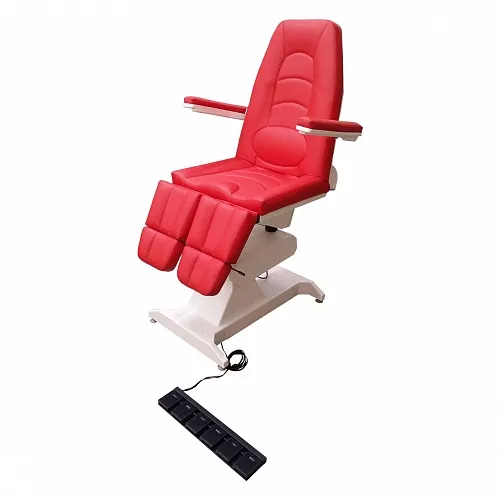 Педикюрное кресло "ФутПрофи - 3", 3 электропривода, с педалью управления