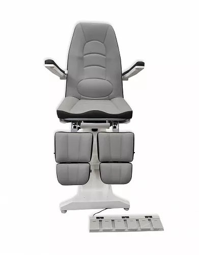 Педикюрное кресло "ФутПрофи-3 Pro", с 3 электроприводами, раздвижными подножками, педаль управления