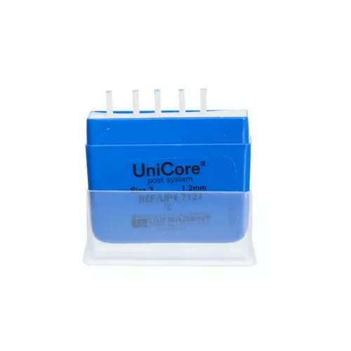 UniCore Post Size 3 (1.2mm) - штифты стекловолоконные, синие (5 шт.)