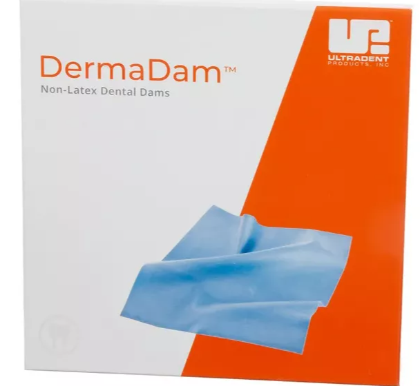 DermaDam Medium (толщина 0,2мм, 15х15см, 36 шт. уп.) - резиновая завеса для изоляции полости рта, шт