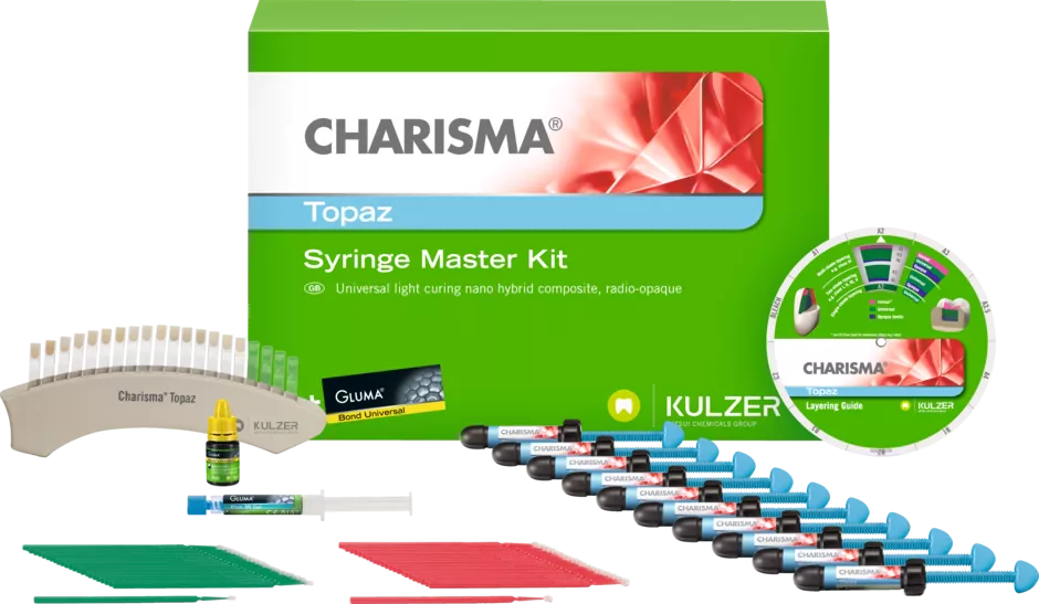 CHARISMA TOPAZ SYR MASTER KIT(10 шпр. х 4 гр.+GBU), шт