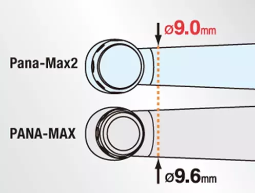 Наконечник турбинный Pana-Max Plus PAP-SU M4, без оптики, MidwestM4, 4-х точечный спрей со стандартной головкой