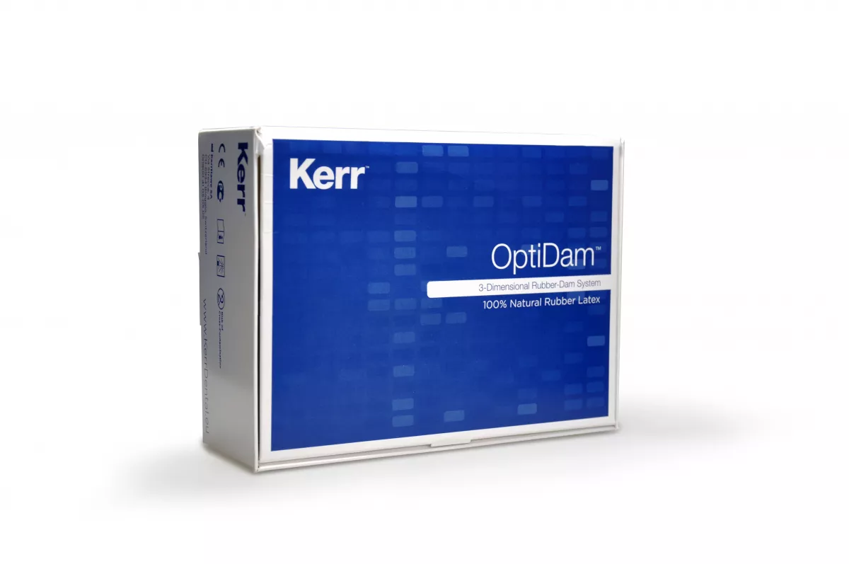 Kerr Коффердам OptiDam Posterior IntroKit, 10 коффердамов для жевательной группы + 1 рамка